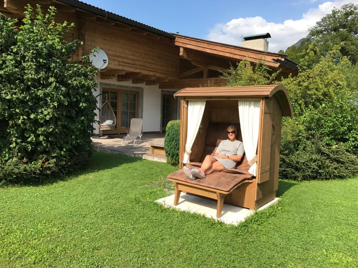 Apartamento Haus Bergsicht Lofer Exterior foto